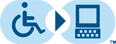 This Web Accessibility icon serves as a link to download eSSENTIAL Accessibility assistive technology software for individuals with physical disabilities. It is being featured as part of a Disability Community Involvement initiative that reflects our commitment to Diversity, Inclusion, Corporate Citizenship and Social Responsibility.