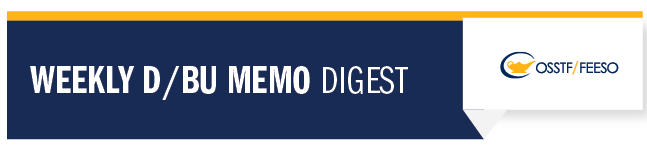 Weekly D/BU Memo Digest - All Member Web Banner